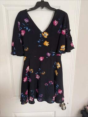 MANGO V-Neck Dress